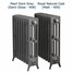 CI-RG-4-D-08-09 - Royal Georgian 4 Column Cast Iron Radiator H760mm x W626mm CI-RG-4-D-08-09 - Royal Georgian 4 Column Cast Iron Radiator H760mm x W626mm